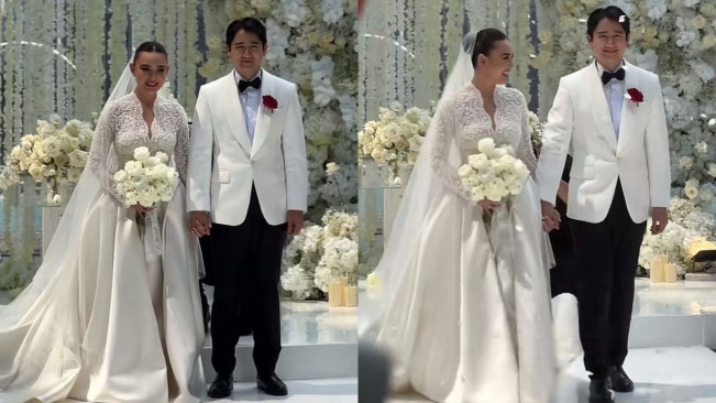 Pernikahan Amanda Manopo dan Kenny Austin (TikTok)